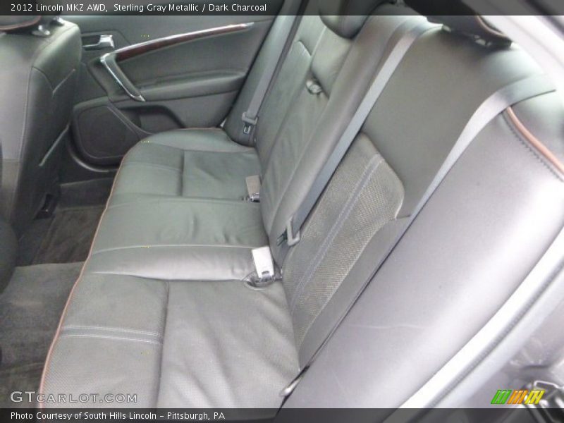 Sterling Gray Metallic / Dark Charcoal 2012 Lincoln MKZ AWD