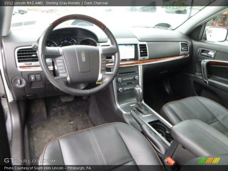 Sterling Gray Metallic / Dark Charcoal 2012 Lincoln MKZ AWD