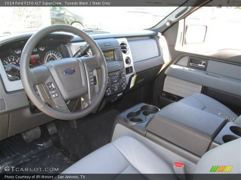 Tuxedo Black / Steel Grey 2014 Ford F150 XLT SuperCrew