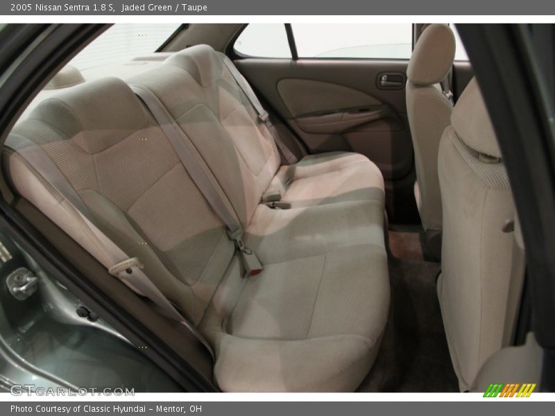 Rear Seat of 2005 Sentra 1.8 S