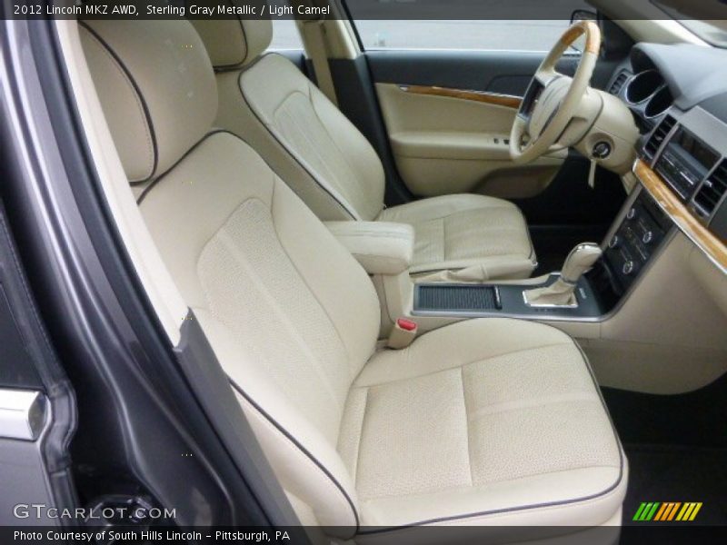 Sterling Gray Metallic / Light Camel 2012 Lincoln MKZ AWD