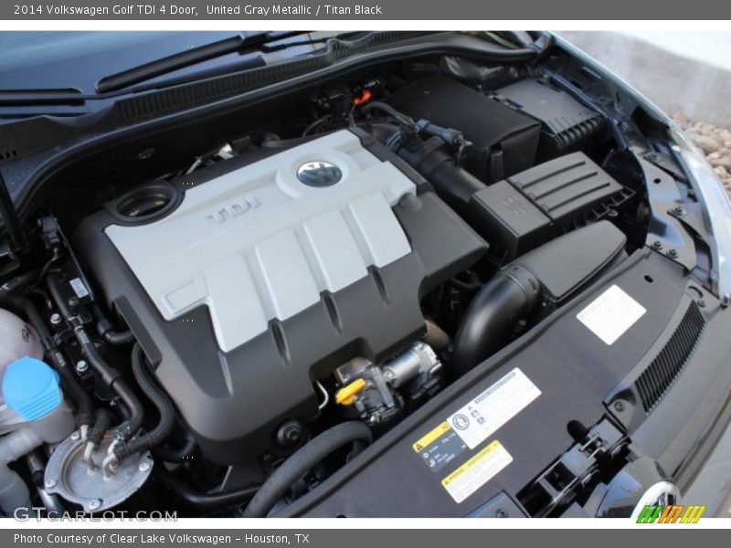  2014 Golf TDI 4 Door Engine - 2.0 Liter TDI DOHC 16-Valve Turbo-Diesel 4 Cylinder
