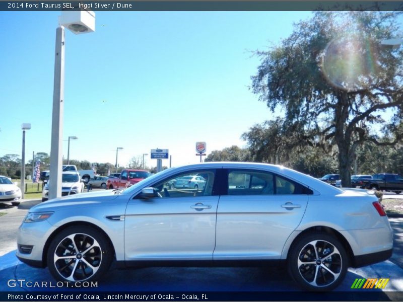 Ingot Silver / Dune 2014 Ford Taurus SEL