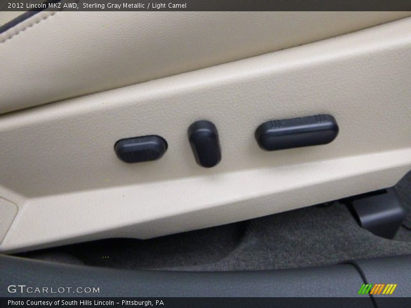 Sterling Gray Metallic / Light Camel 2012 Lincoln MKZ AWD