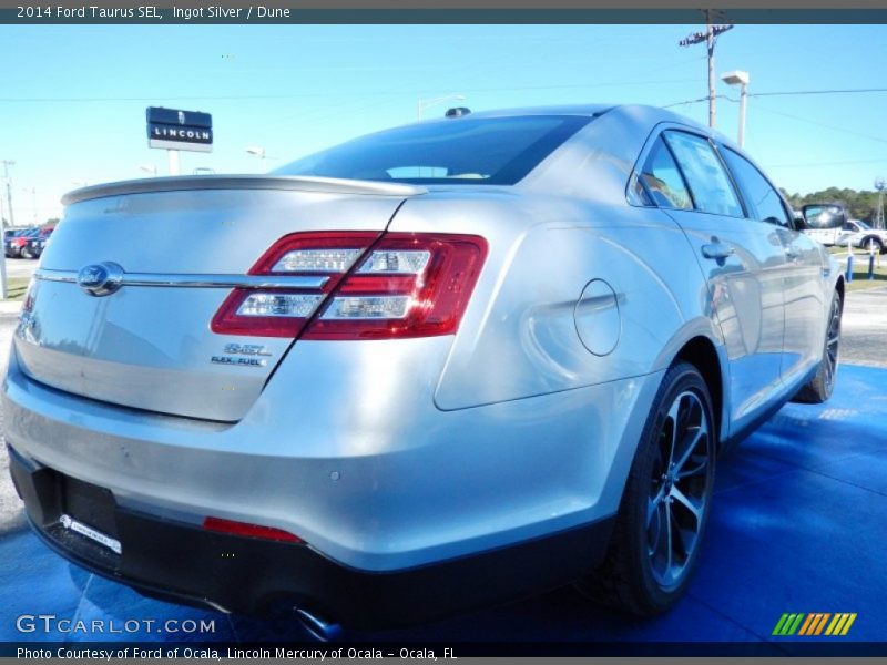 Ingot Silver / Dune 2014 Ford Taurus SEL