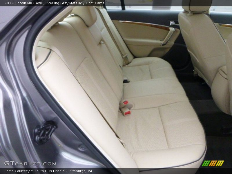 Sterling Gray Metallic / Light Camel 2012 Lincoln MKZ AWD