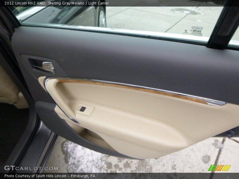 Sterling Gray Metallic / Light Camel 2012 Lincoln MKZ AWD