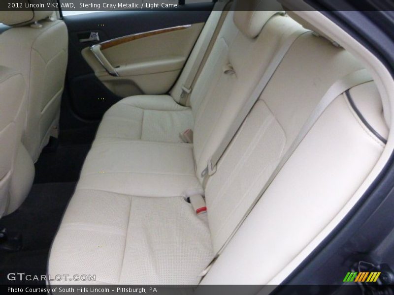 Sterling Gray Metallic / Light Camel 2012 Lincoln MKZ AWD
