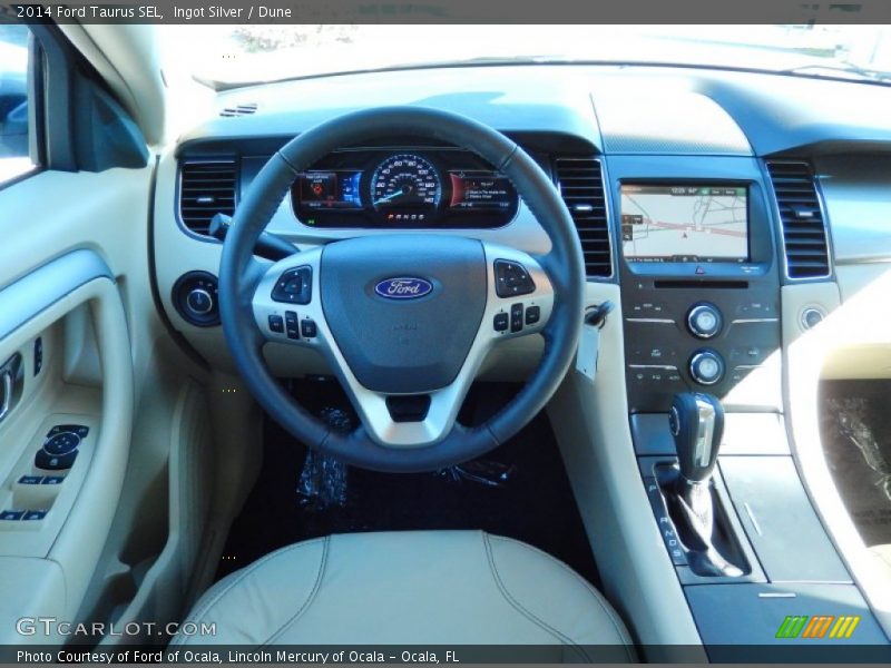 Ingot Silver / Dune 2014 Ford Taurus SEL