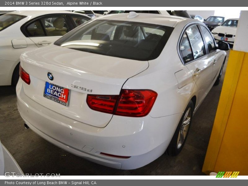 Alpine White / Black 2014 BMW 3 Series 328d Sedan