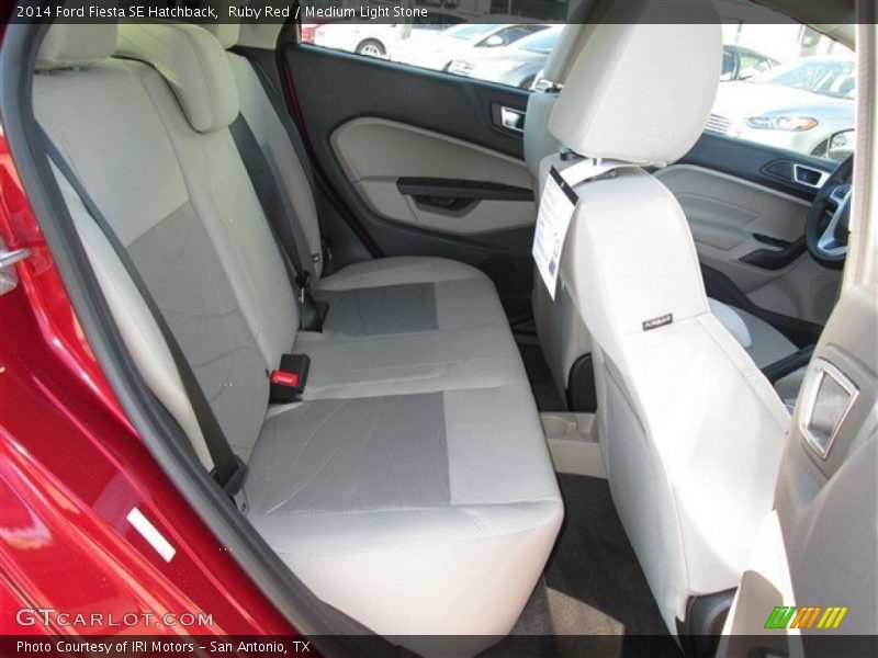 Ruby Red / Medium Light Stone 2014 Ford Fiesta SE Hatchback