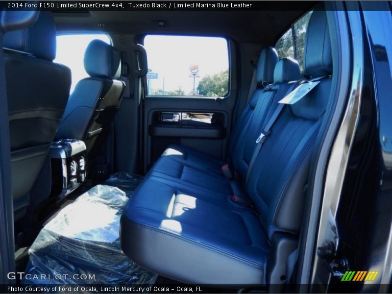 Rear Seat of 2014 F150 Limited SuperCrew 4x4