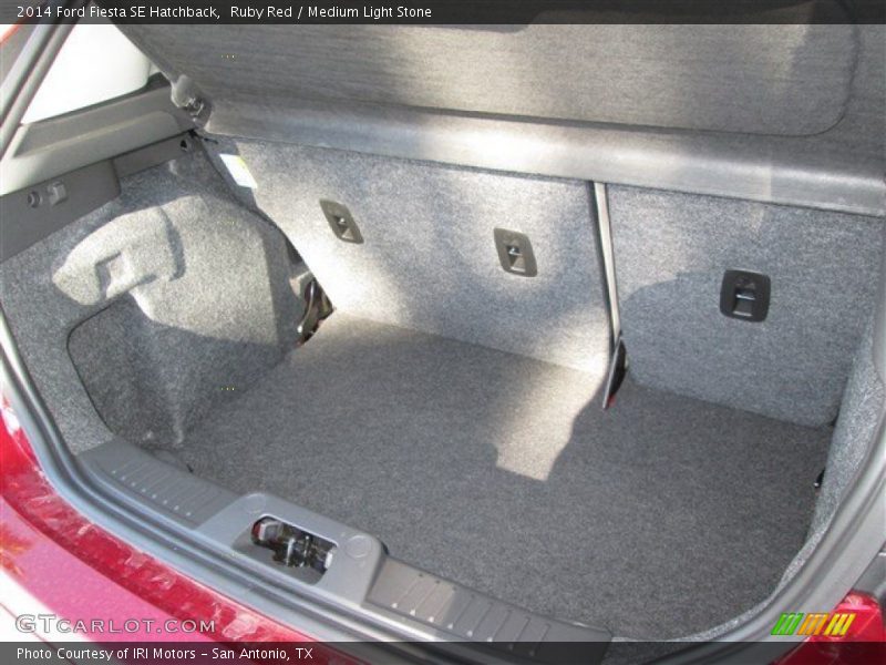 Ruby Red / Medium Light Stone 2014 Ford Fiesta SE Hatchback
