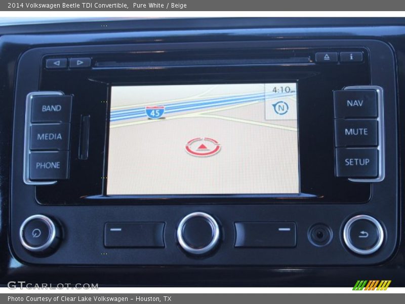 Pure White / Beige 2014 Volkswagen Beetle TDI Convertible