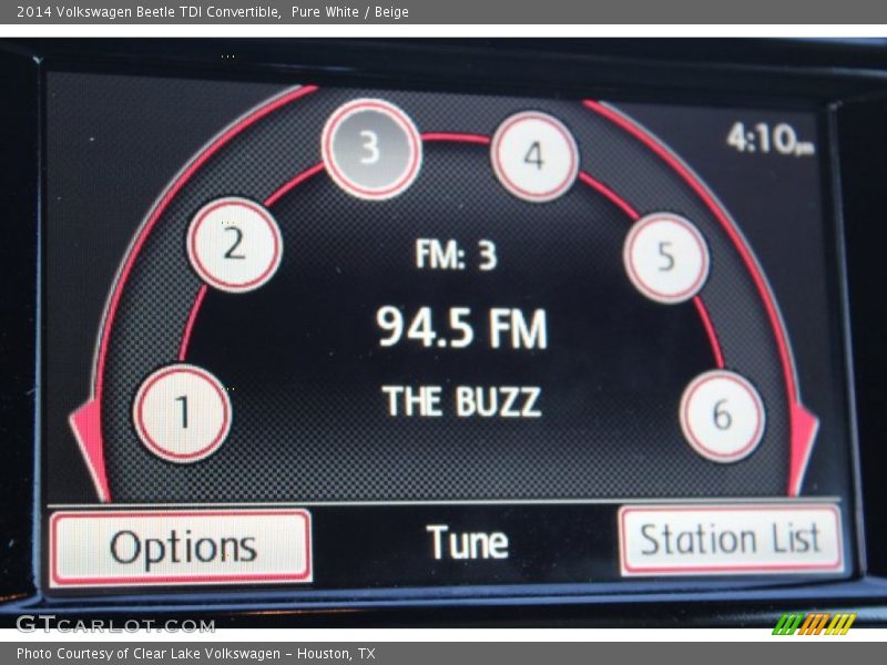 Pure White / Beige 2014 Volkswagen Beetle TDI Convertible