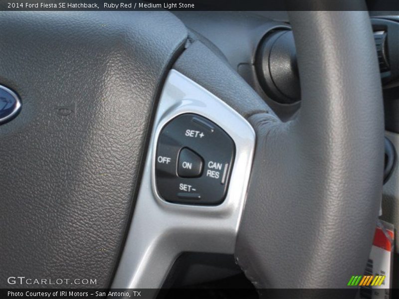 Ruby Red / Medium Light Stone 2014 Ford Fiesta SE Hatchback
