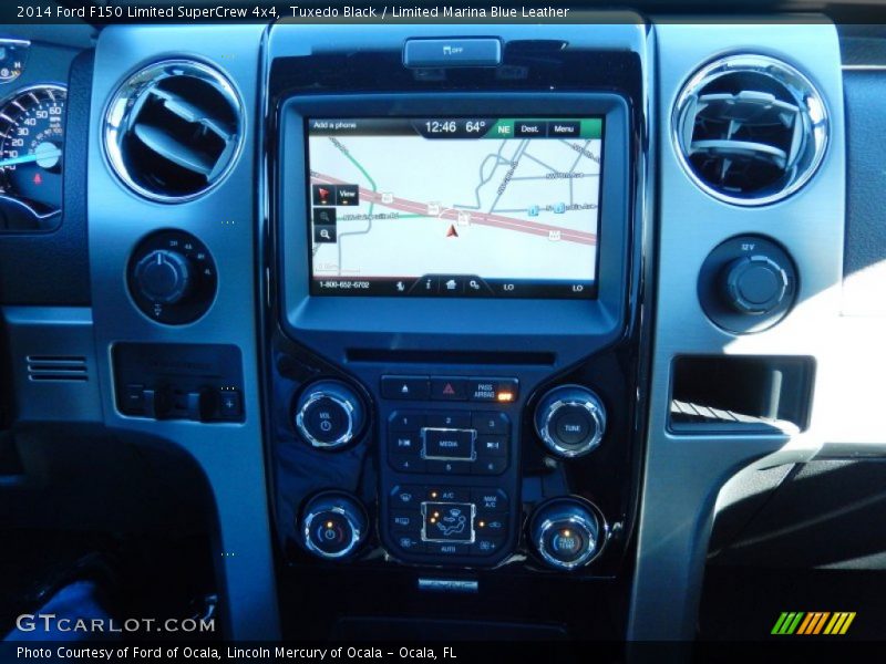 Navigation of 2014 F150 Limited SuperCrew 4x4