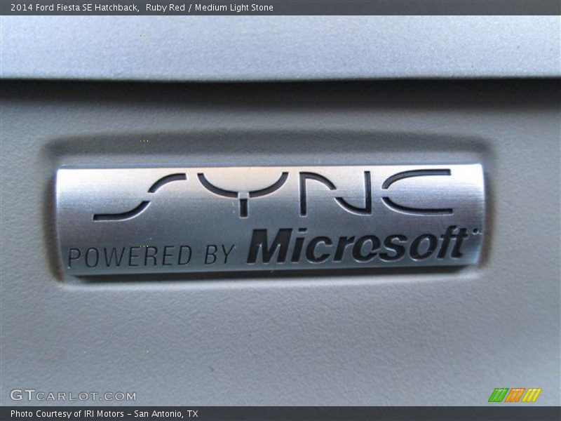 Ruby Red / Medium Light Stone 2014 Ford Fiesta SE Hatchback