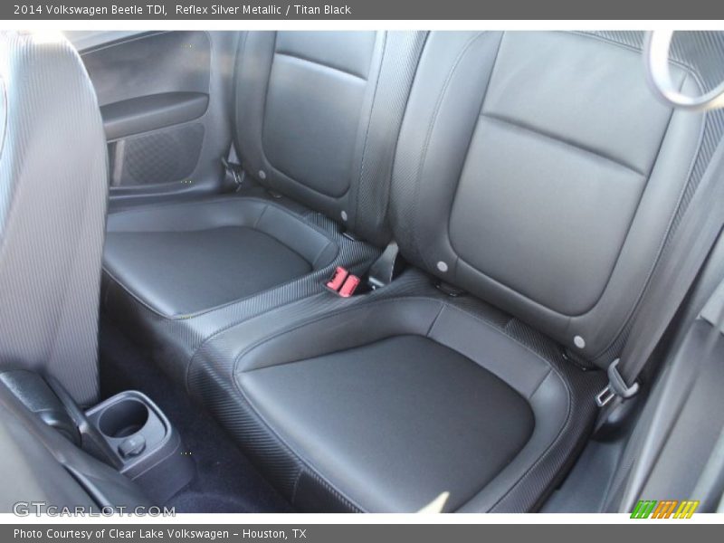 Reflex Silver Metallic / Titan Black 2014 Volkswagen Beetle TDI