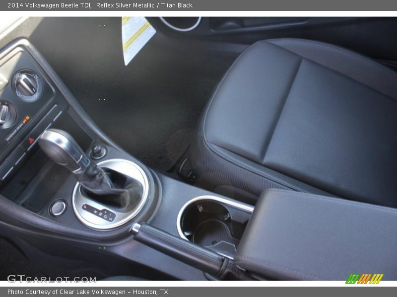 Reflex Silver Metallic / Titan Black 2014 Volkswagen Beetle TDI