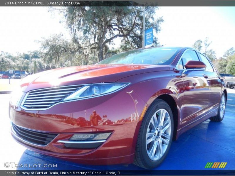 Sunset / Light Dune 2014 Lincoln MKZ FWD