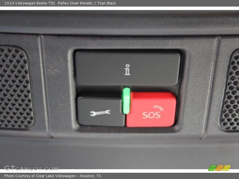 Reflex Silver Metallic / Titan Black 2014 Volkswagen Beetle TDI