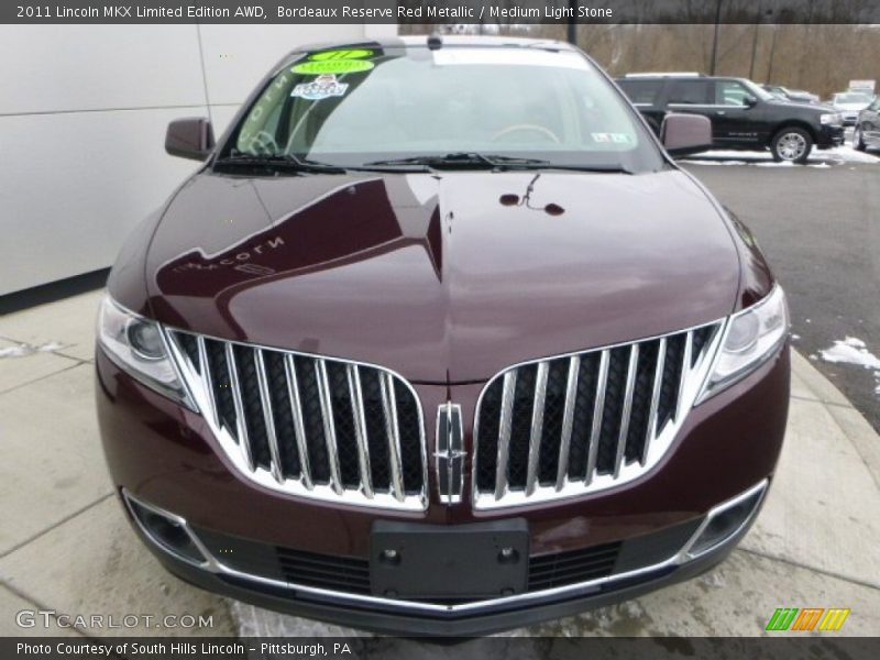 Bordeaux Reserve Red Metallic / Medium Light Stone 2011 Lincoln MKX Limited Edition AWD