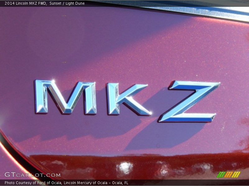 Sunset / Light Dune 2014 Lincoln MKZ FWD