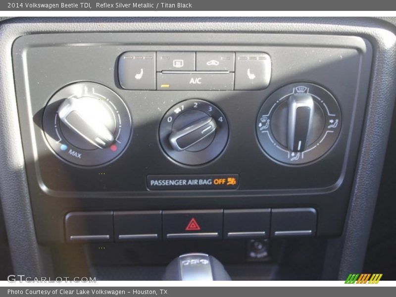 Reflex Silver Metallic / Titan Black 2014 Volkswagen Beetle TDI