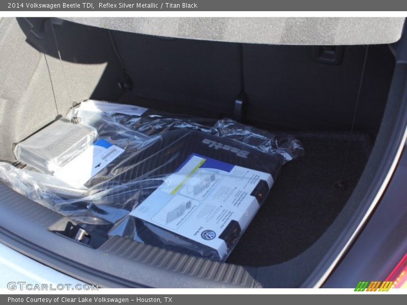 Reflex Silver Metallic / Titan Black 2014 Volkswagen Beetle TDI
