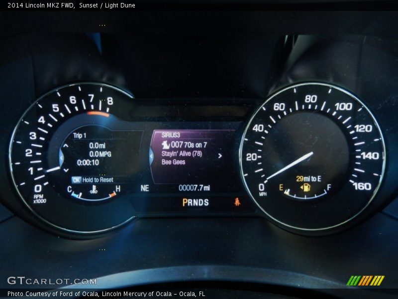 Sunset / Light Dune 2014 Lincoln MKZ FWD