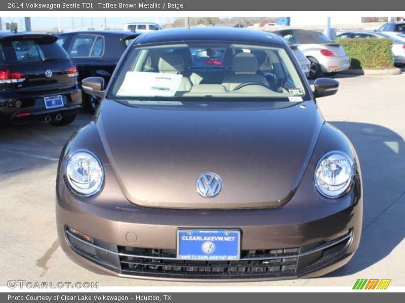 Toffee Brown Metallic / Beige 2014 Volkswagen Beetle TDI