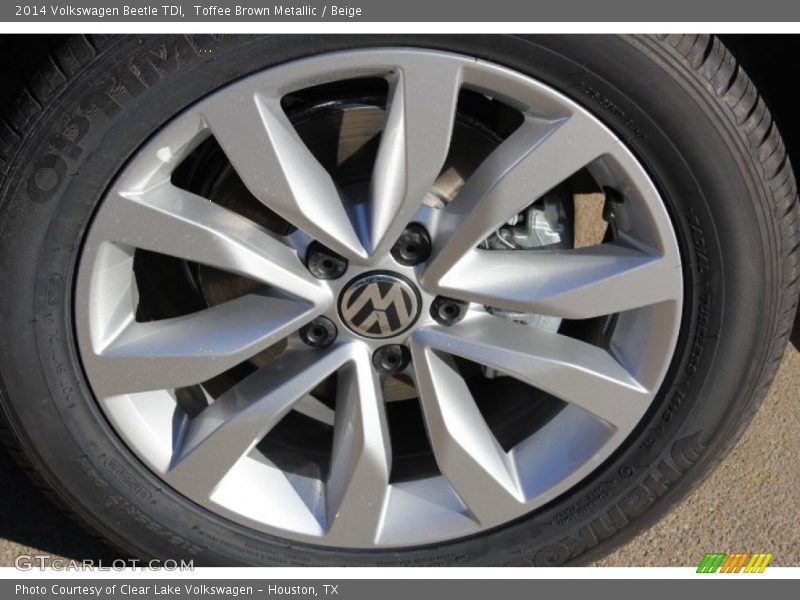 Toffee Brown Metallic / Beige 2014 Volkswagen Beetle TDI