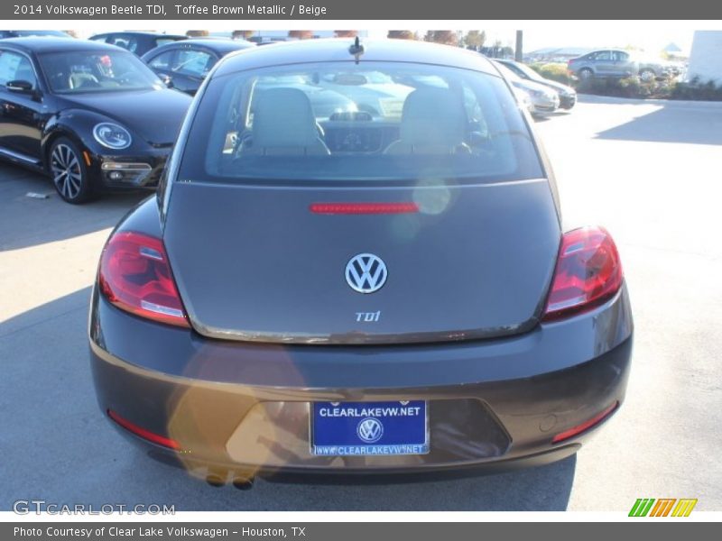 Toffee Brown Metallic / Beige 2014 Volkswagen Beetle TDI