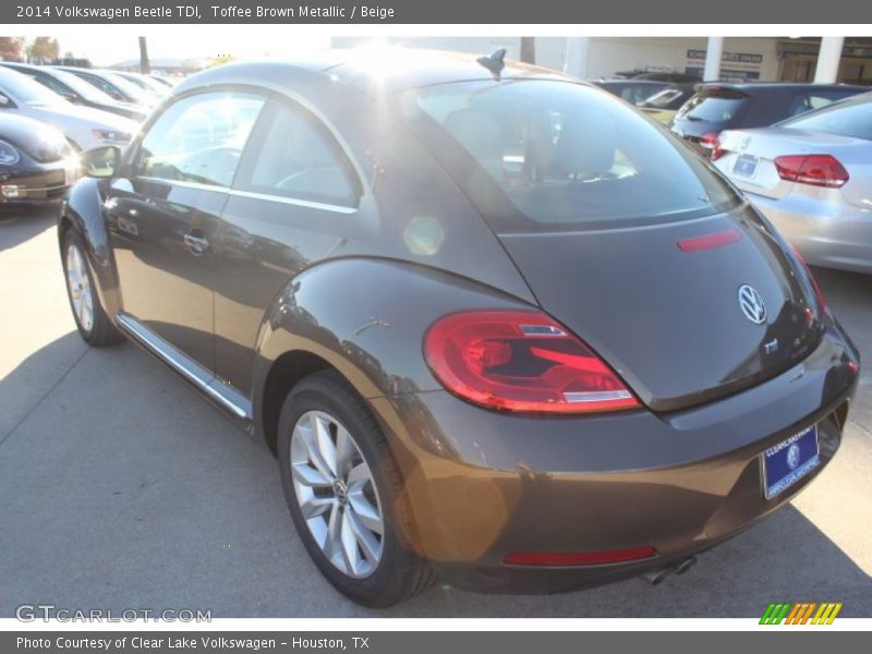 Toffee Brown Metallic / Beige 2014 Volkswagen Beetle TDI