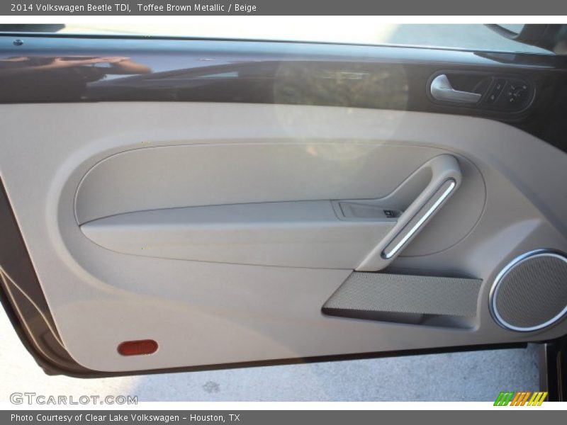 Toffee Brown Metallic / Beige 2014 Volkswagen Beetle TDI
