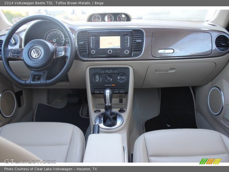 Toffee Brown Metallic / Beige 2014 Volkswagen Beetle TDI