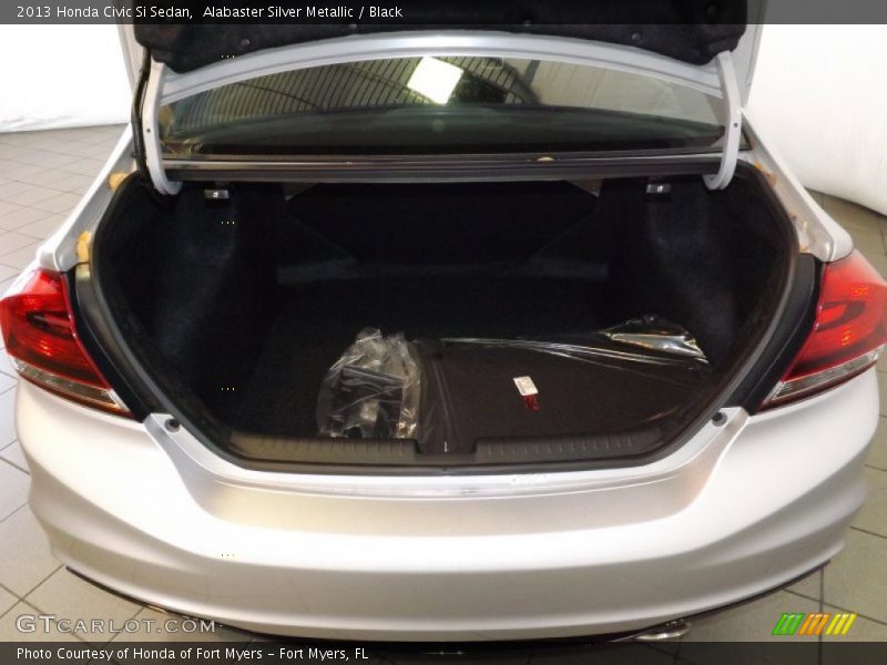 Alabaster Silver Metallic / Black 2013 Honda Civic Si Sedan