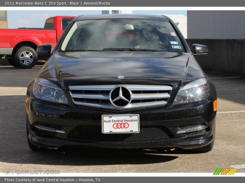 Black / Almond/Mocha 2011 Mercedes-Benz C 350 Sport