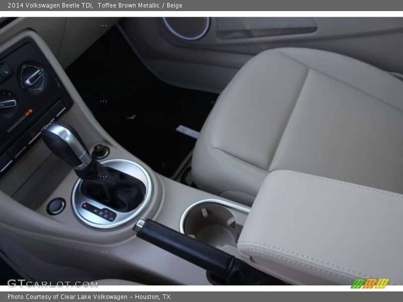 Toffee Brown Metallic / Beige 2014 Volkswagen Beetle TDI