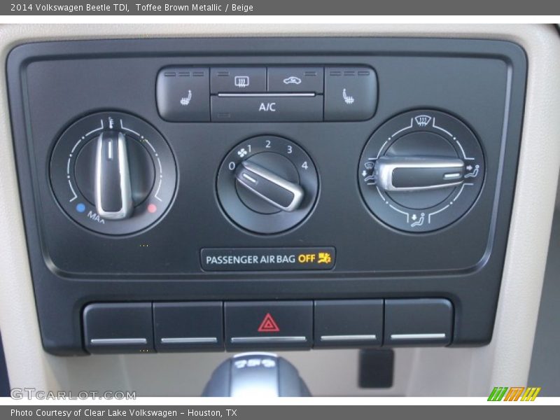 Toffee Brown Metallic / Beige 2014 Volkswagen Beetle TDI