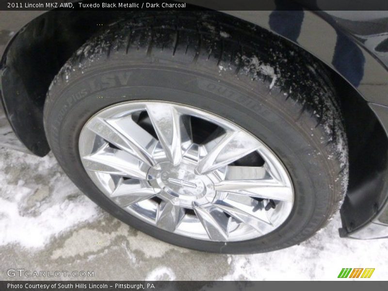 Tuxedo Black Metallic / Dark Charcoal 2011 Lincoln MKZ AWD