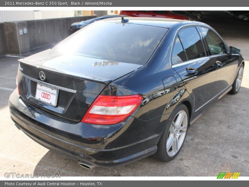 Black / Almond/Mocha 2011 Mercedes-Benz C 350 Sport