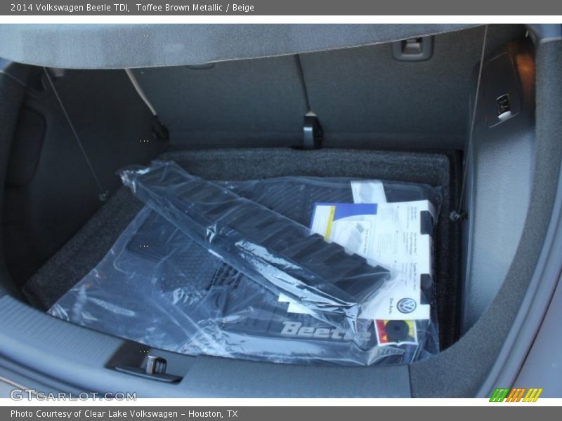 Toffee Brown Metallic / Beige 2014 Volkswagen Beetle TDI