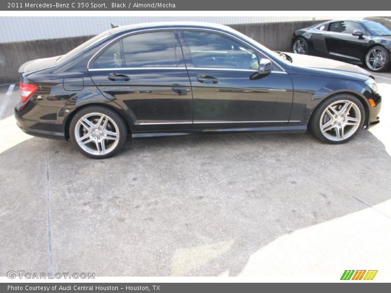 Black / Almond/Mocha 2011 Mercedes-Benz C 350 Sport