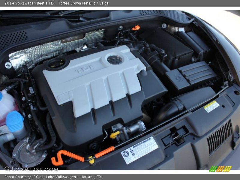 Toffee Brown Metallic / Beige 2014 Volkswagen Beetle TDI
