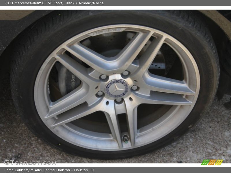 Black / Almond/Mocha 2011 Mercedes-Benz C 350 Sport