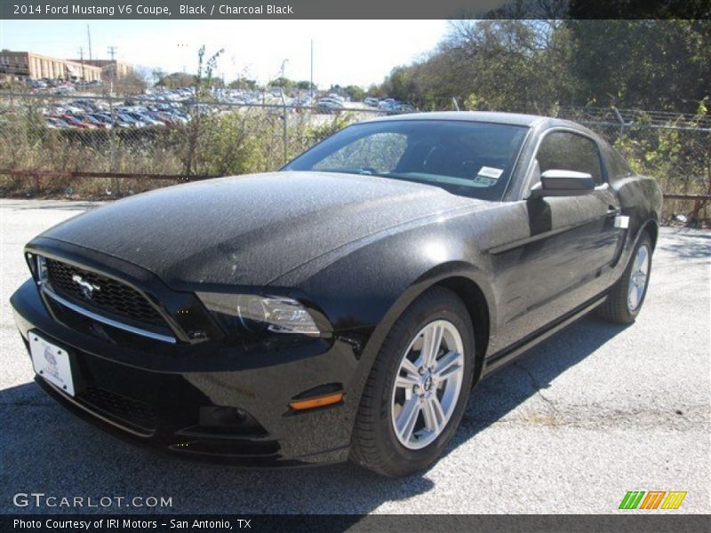 Black / Charcoal Black 2014 Ford Mustang V6 Coupe