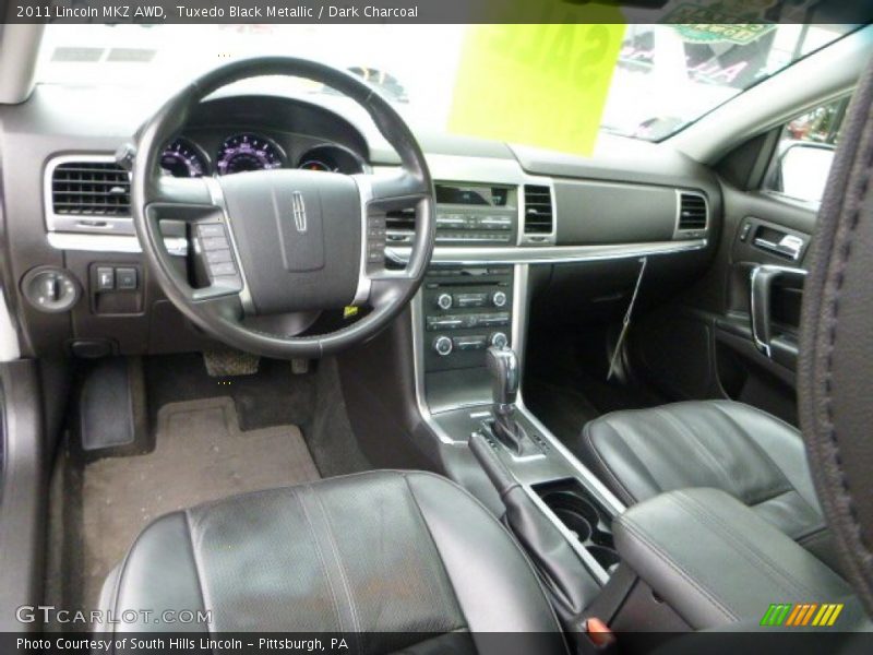 Tuxedo Black Metallic / Dark Charcoal 2011 Lincoln MKZ AWD