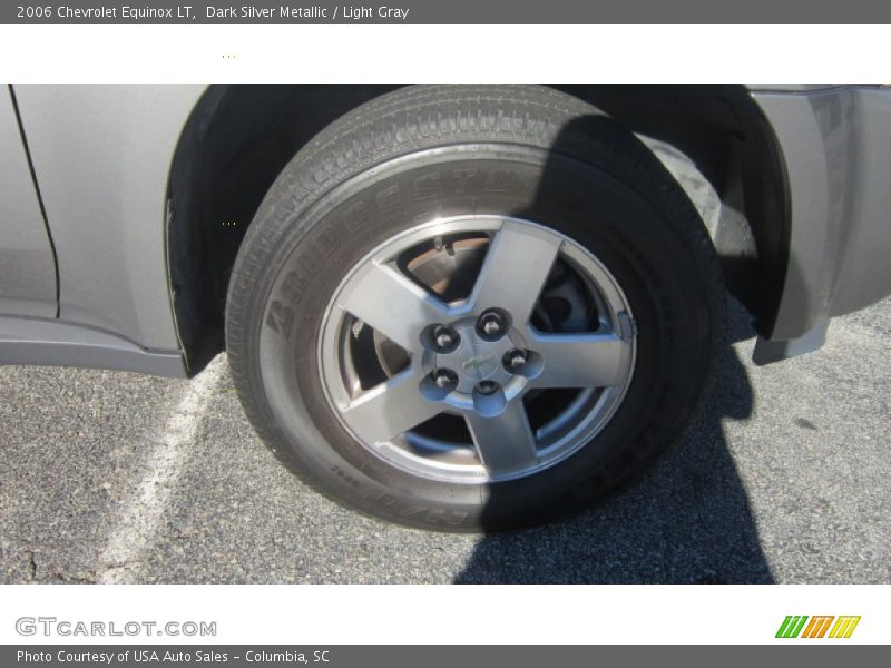 Dark Silver Metallic / Light Gray 2006 Chevrolet Equinox LT